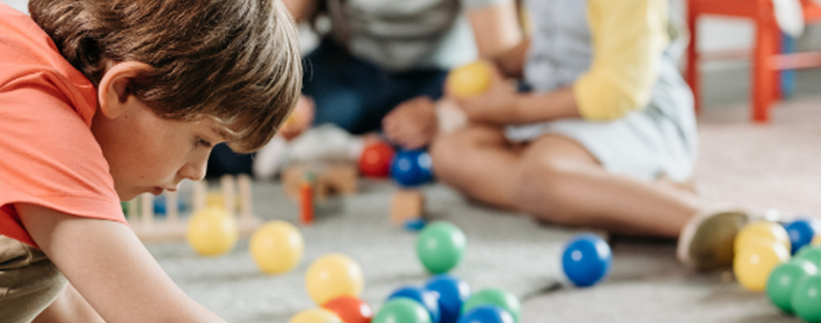 a kid in a classroom